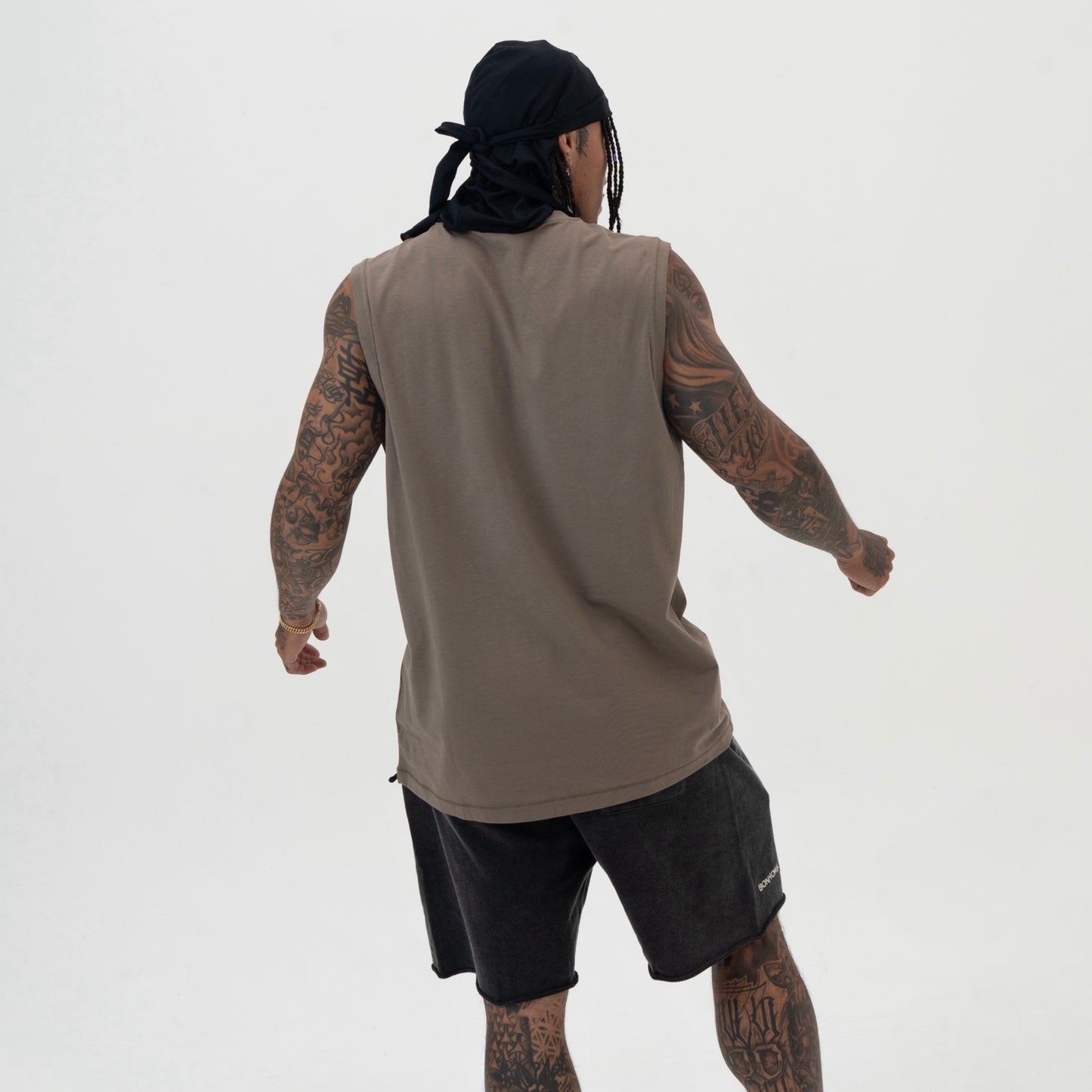 ULTIMATE BASKETBALL TANK TOP BROWN
