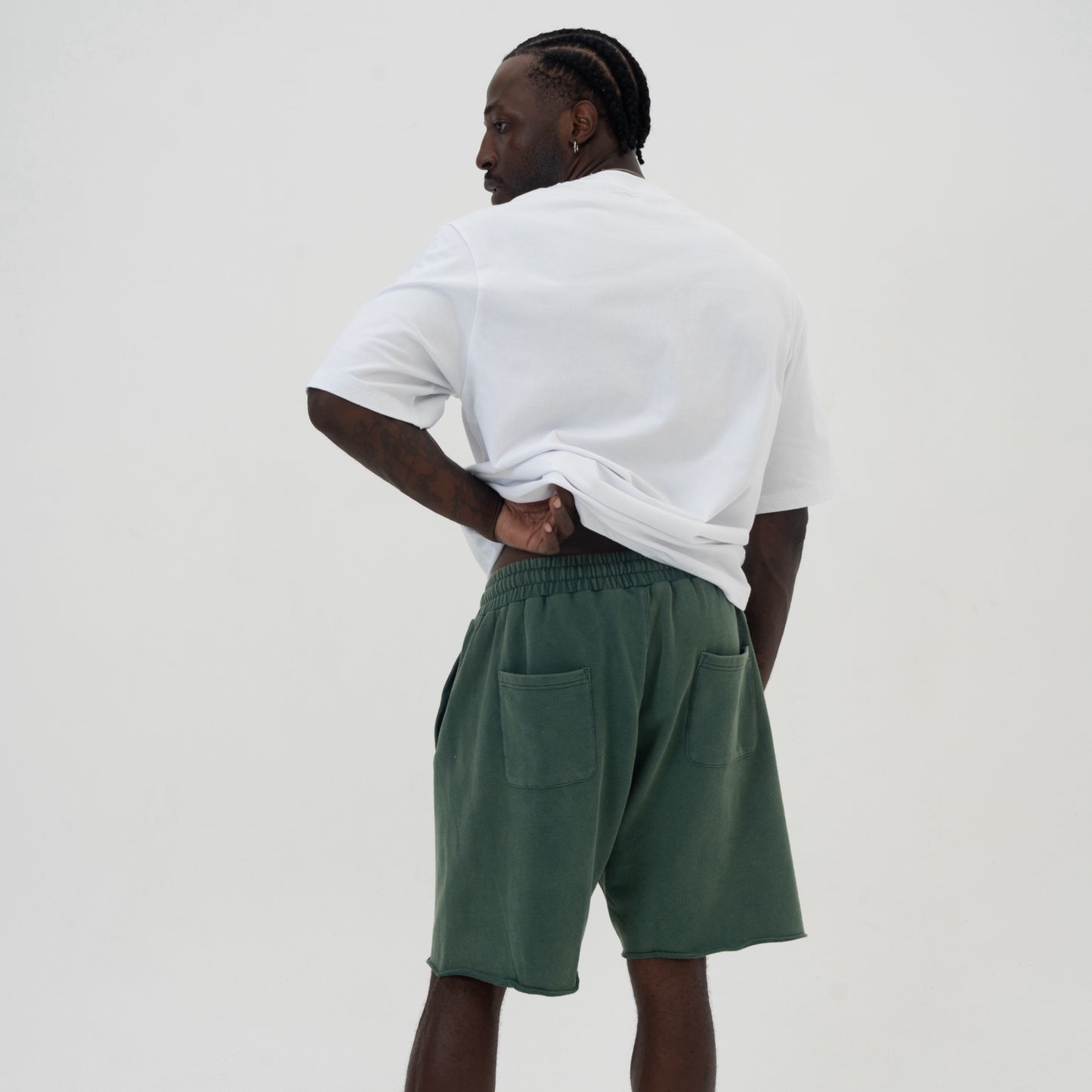 MEN'S SHORT KANYE ARROW DARK-GREEN
