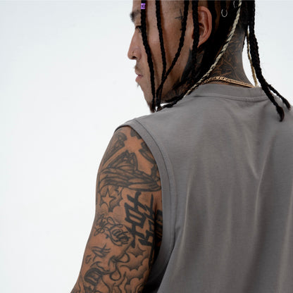 ULTIMATE BASKETBALL TANK TOP GRAY