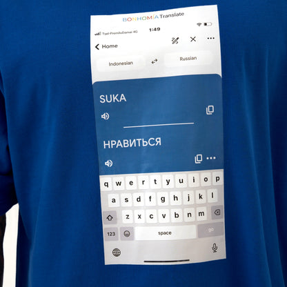 T-SHIRT SUKA BLUE