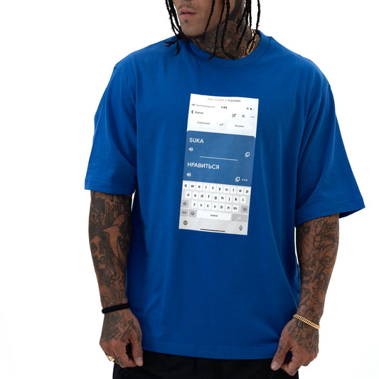 T-SHIRT SUKA BLUE