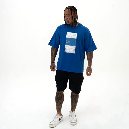T-SHIRT SUKA BLUE