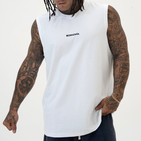 ULTIMATE BASKETBALL TANK TOP WHITE