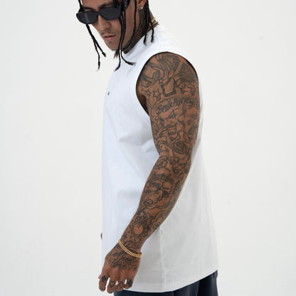ULTIMATE BASKETBALL TANK TOP WHITE