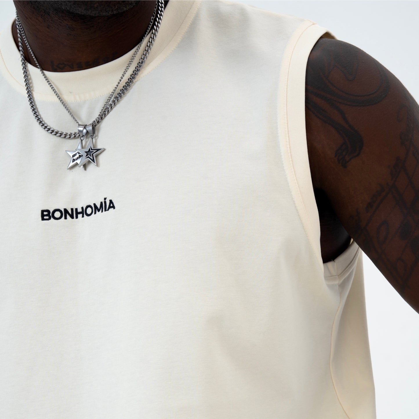 ULTIMATE BASKETBALL TANK TOP LIGHT-YELLOW (CREAM)