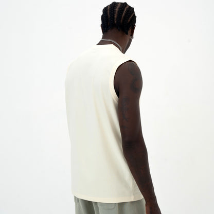 ULTIMATE BASKETBALL TANK TOP LIGHT-YELLOW (CREAM)
