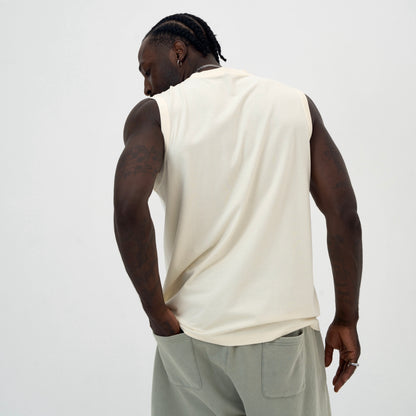 ULTIMATE BASKETBALL TANK TOP LIGHT-YELLOW (CREAM)