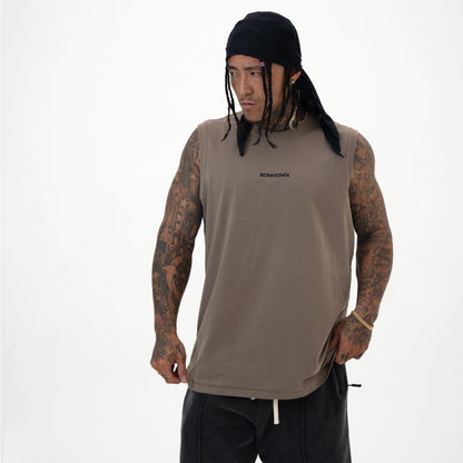 ULTIMATE BASKETBALL TANK TOP BROWN