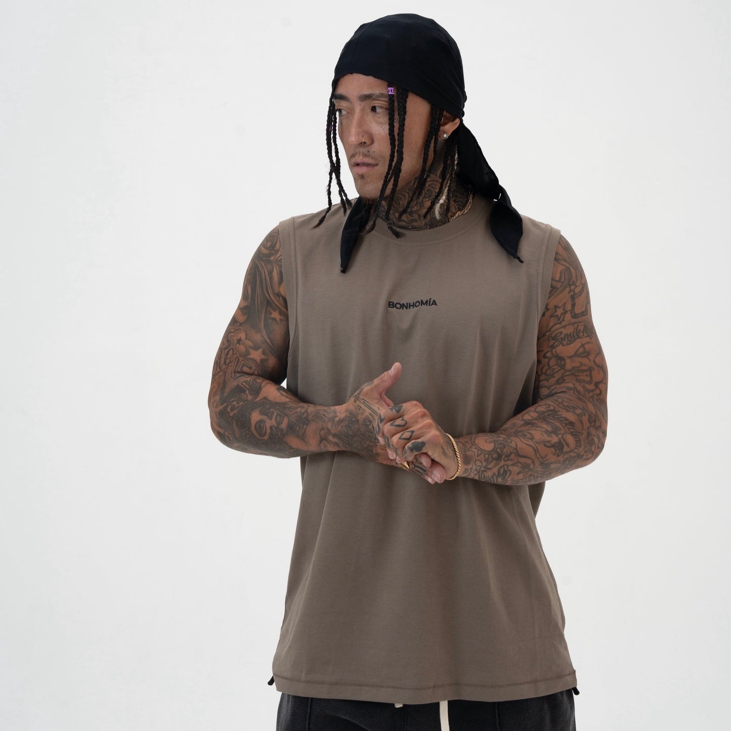 ULTIMATE BASKETBALL TANK TOP BROWN