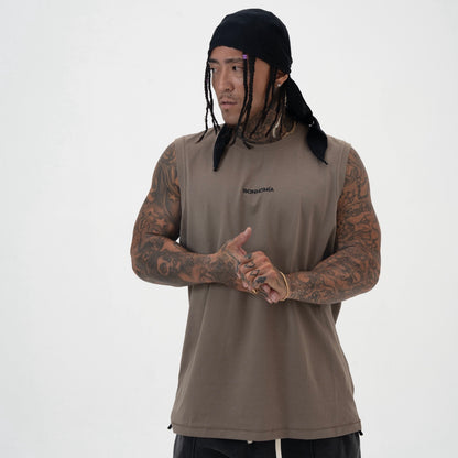 ULTIMATE BASKETBALL TANK TOP BROWN