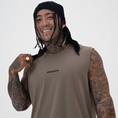 ULTIMATE BASKETBALL TANK TOP BROWN
