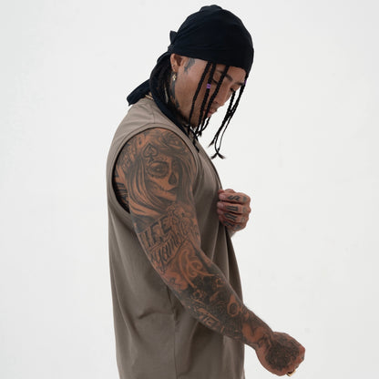 ULTIMATE BASKETBALL TANK TOP BROWN