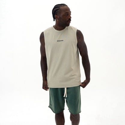 ULTIMATE BASKETBALL TANK TOP KHAKI