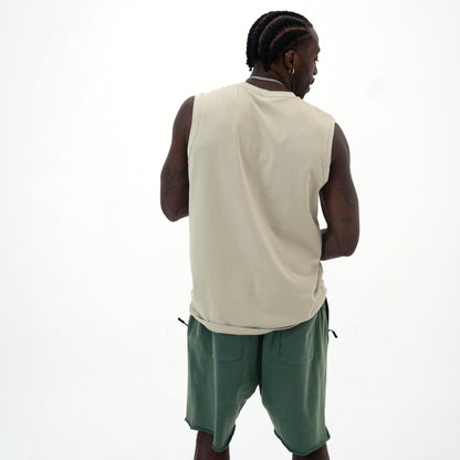 ULTIMATE BASKETBALL TANK TOP KHAKI
