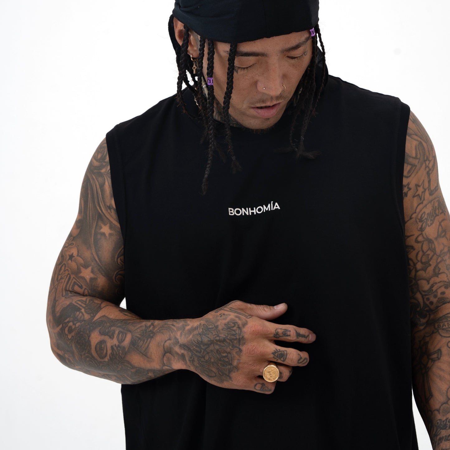 ULTIMATE BASKETBALL TANK TOP BLACK