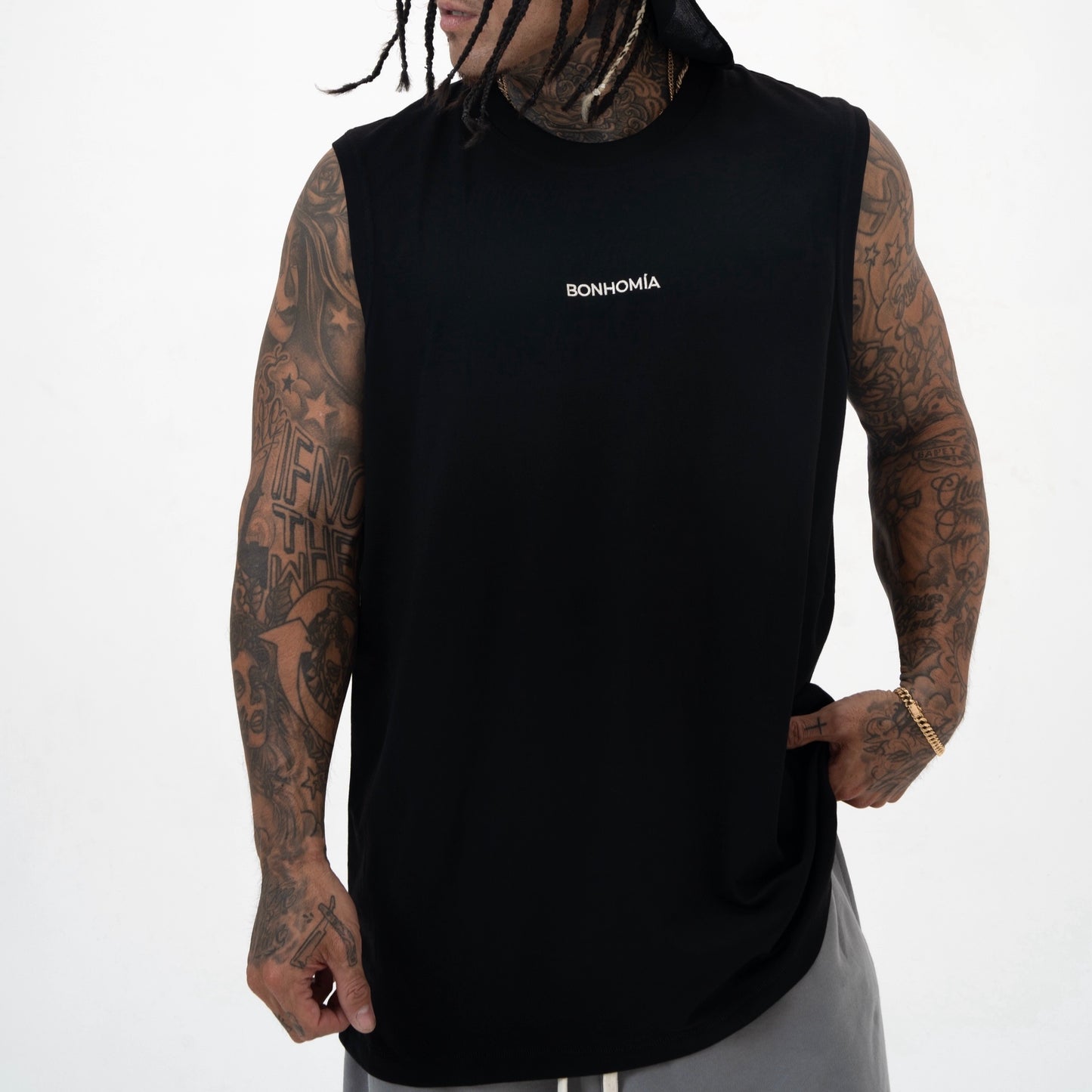 ULTIMATE BASKETBALL TANK TOP BLACK