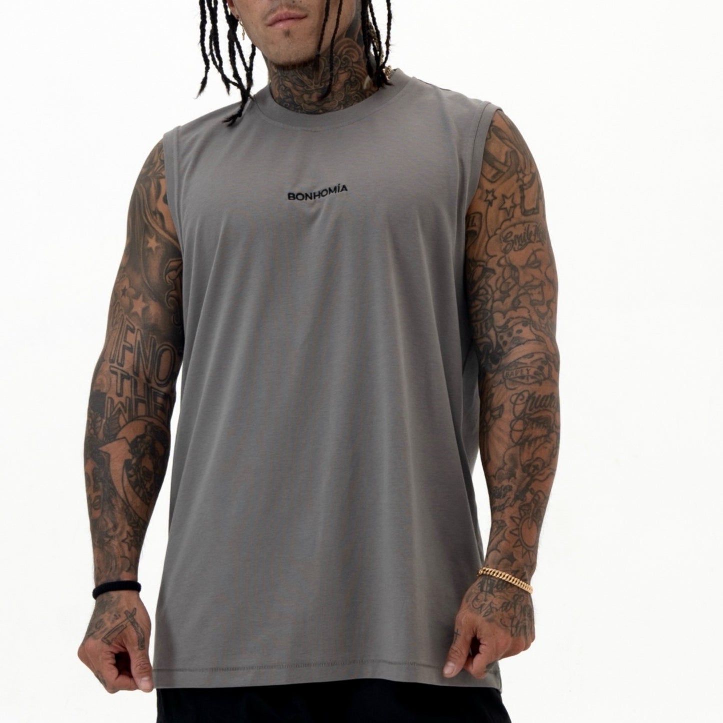 ULTIMATE BASKETBALL TANK TOP GRAY
