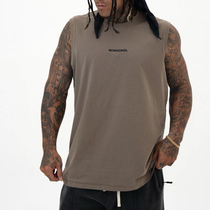 ULTIMATE BASKETBALL TANK TOP BROWN