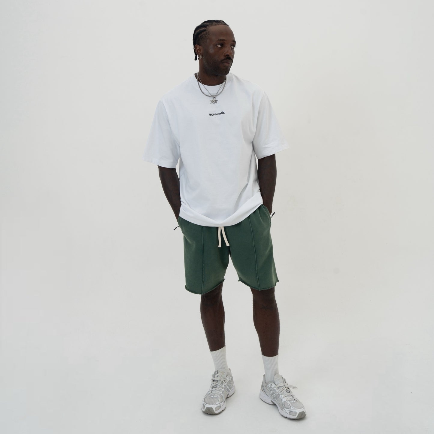 MEN'S SHORT KANYE ARROW DARK-GREEN