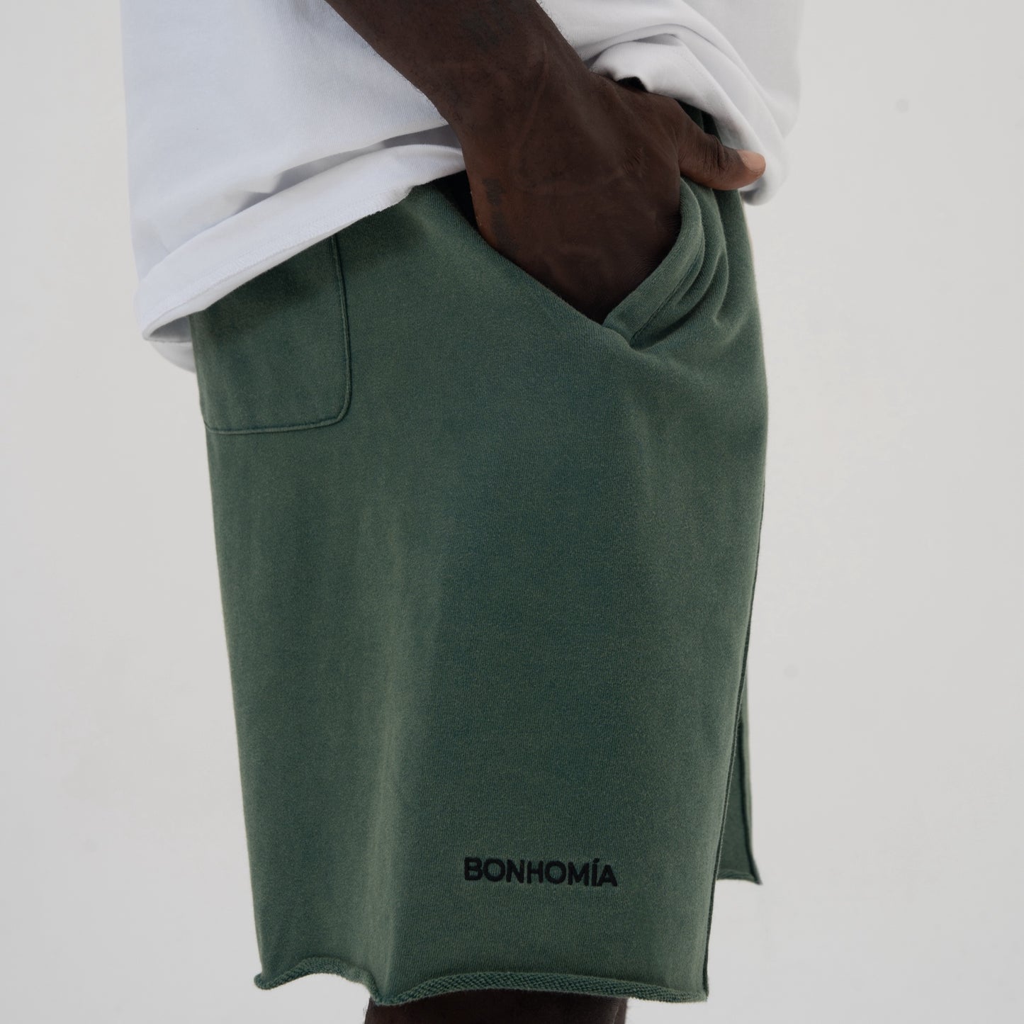 MEN'S SHORT KANYE ARROW DARK-GREEN