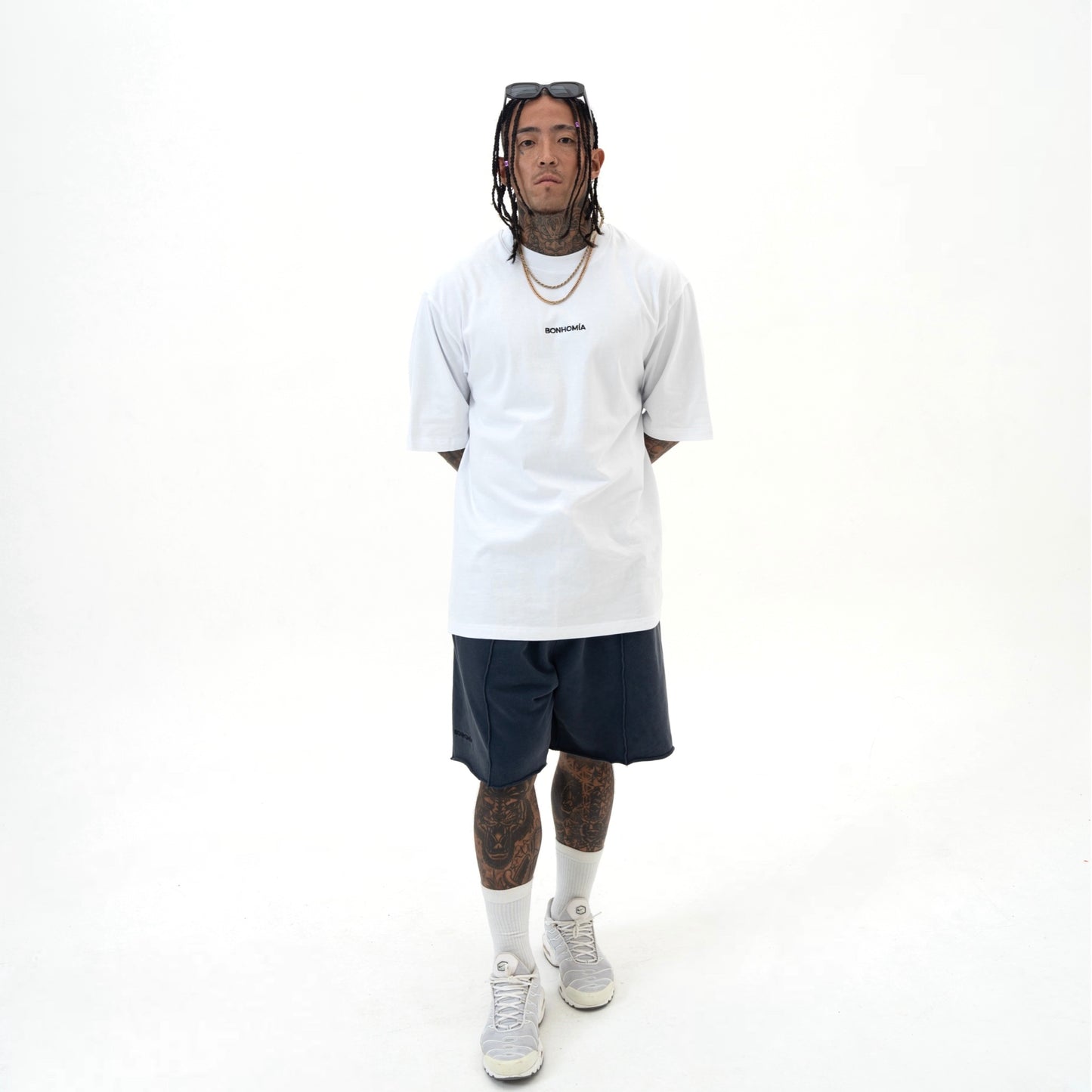 MEN'S SHORT KANYE ARROW DARK BLUE