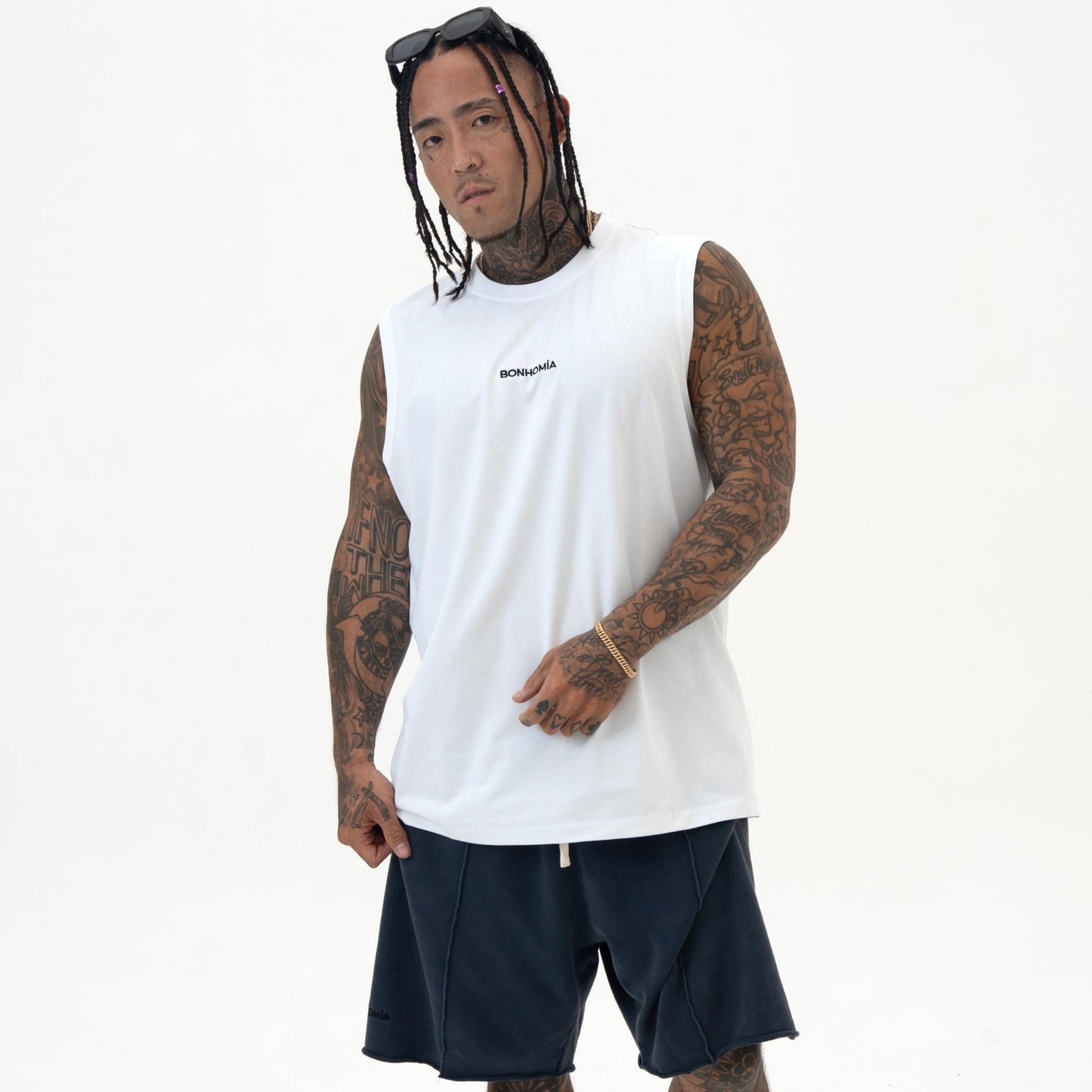 MEN'S SHORT KANYE ARROW DARK BLUE