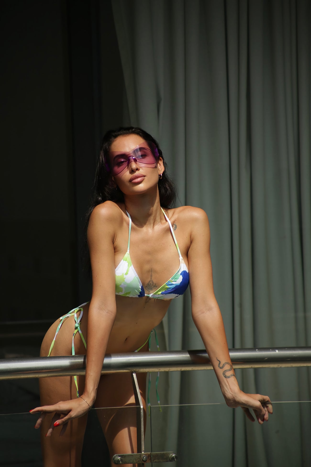 Pareo 3 pieces Bikini Set - Meadow