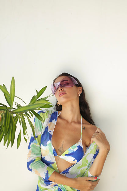 Pareo 3 pieces Bikini Set - Meadow